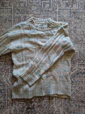 soft multicolor sweater